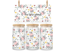 UV DTF 16oz Can Glass Wraps - HIGHLANDER COWS