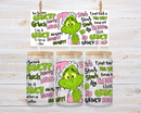 UV DTF 16oz Can Glass Wraps - CHRISTMAS