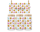 UV DTF 16oz Can Glass Wraps - Teacher