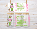 UV DTF 16oz Can Glass Wraps - CHRISTMAS