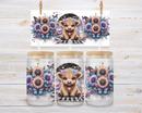 UV DTF 16oz Can Glass Wraps - HIGHLANDER COWS
