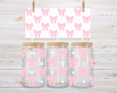 UV DTF 16oz Libby Glass Wraps - BOWS