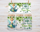 UV DTF 16oz Can Glass Wraps - FAIRIES
