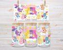 UV DTF 16oz  Can Glass Wraps - BEARS