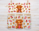 UV DTF 16oz Can Glass Wraps - HIGHLANDER COWS