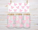UV DTF 16oz Libby Glass Wraps - BOWS