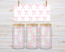 UV DTF 16oz Libby Glass Wraps - BOWS