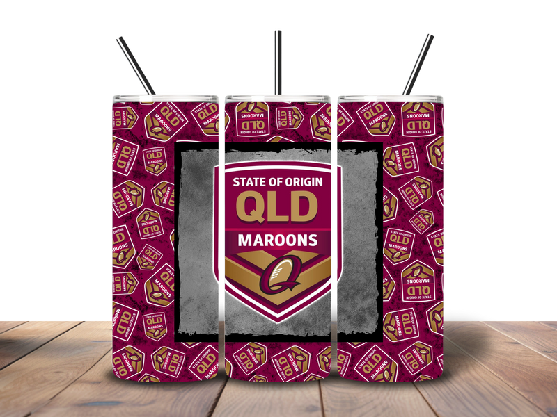 20oz Skinny Tumbler Printed Paper - NRL