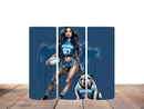 20oz Skinny Tumbler Printed Paper - Tattoo Lady