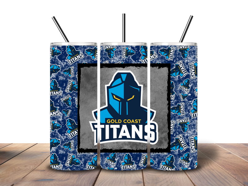 20oz Skinny Tumbler Printed Paper - NRL