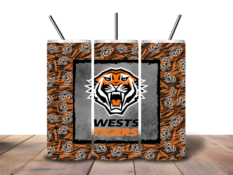 20oz Skinny Tumbler Printed Paper - NRL