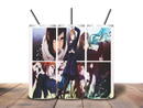 20oz Skinny Tumbler Printed Paper - Anime
