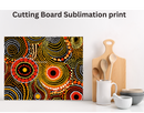 Cutting Board Sublimation Print - A Pattern