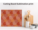 Cutting Board Sublimation Print - A Pattern