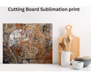 Cutting Board Sublimation Print - A Pattern