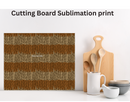 Cutting Board Sublimation Print - A Pattern
