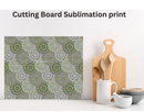 Cutting Board Sublimation Print - A Pattern