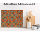 Cutting Board Sublimation Print - A Pattern