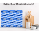 Cutting Board Sublimation Print - A Pattern