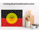 Cutting Board Sublimation Print - A Pattern