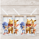 UV DTF 16oz Can Glass Wraps - KIDS Prints