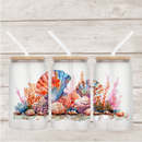 UV DTF 16oz Can Glass Wraps - UNDER THE SEA