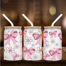 UV DTF 16oz Libby Glass Wraps - BOWS