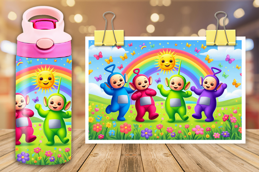 Teletubbies #2 12oz Flip Top Bottle Digital Download file