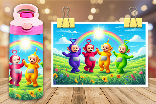 Teletubbies #4 12oz Flip Top Bottle Digital Download file