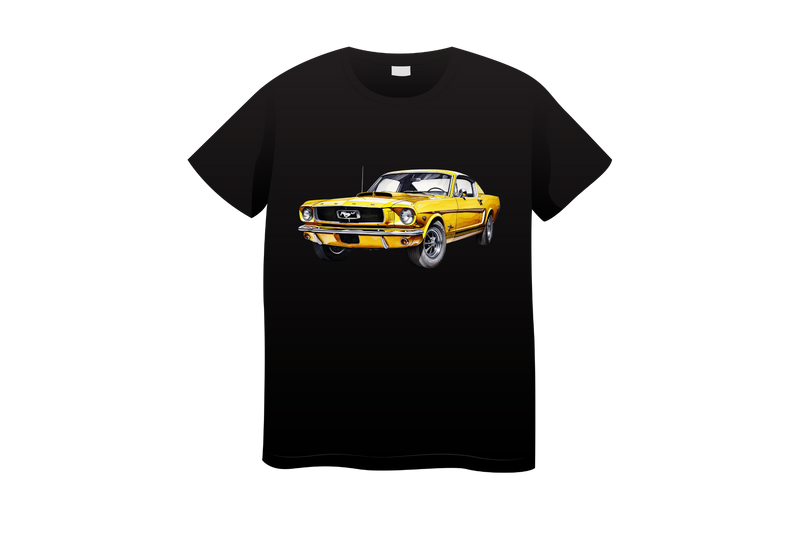 DTF Transfer Sheet - Classic Car