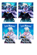 Queens Sublimation Print to fit Can/stubby Coolers.