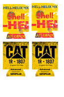 Oil Sublimation Print to fit Can/stubby Coolers.