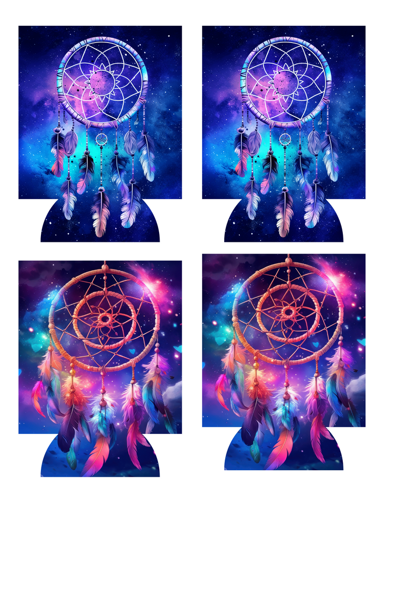 Dream Catcher Sublimation Print to fit Can/stubby Coolers.