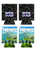 Gaming Print to fit Can/stubby Coolers.