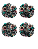 Car Coaster Sublimation Prints -Sunflower Ride