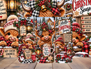 20oz Skinny Tumbler Printed Paper - Hello Christmas Season
