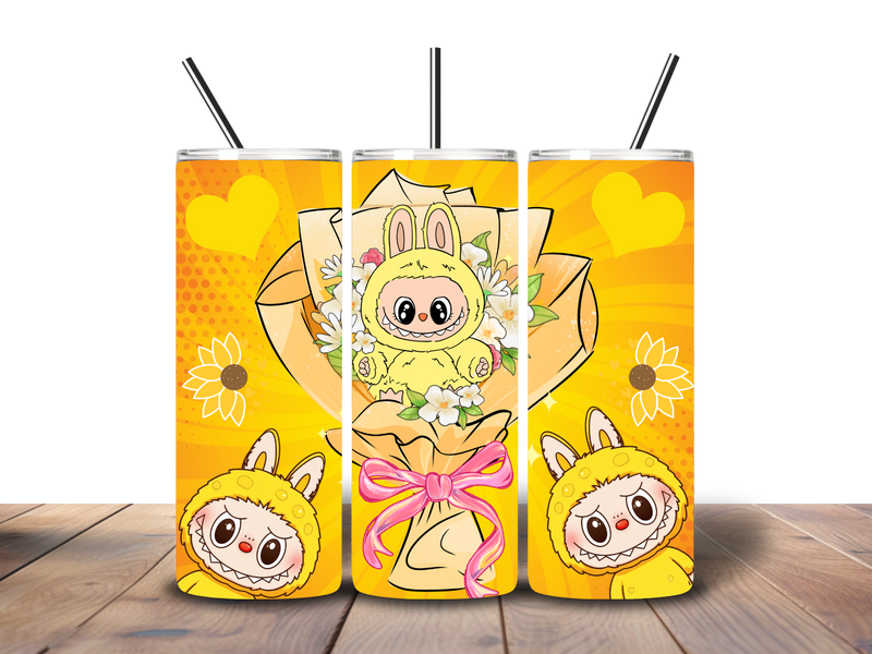 20oz Skinny Tumbler Printed Paper - Bubu