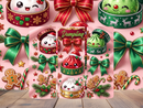 20oz Skinny Tumbler Printed Paper - Christmas DP