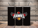 Hawks 20oz Skinny Tumbler Printed Paper