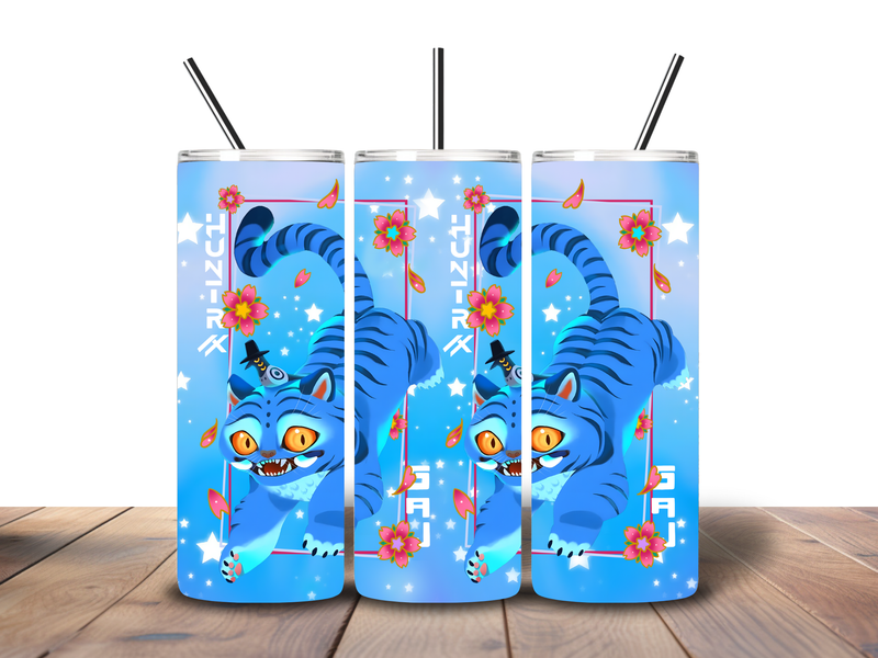 20oz Skinny Tumbler Printed Paper - Pop