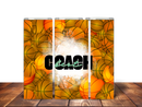 Best Basketball Coach 20oz Skinny Tumbler Printed Paper