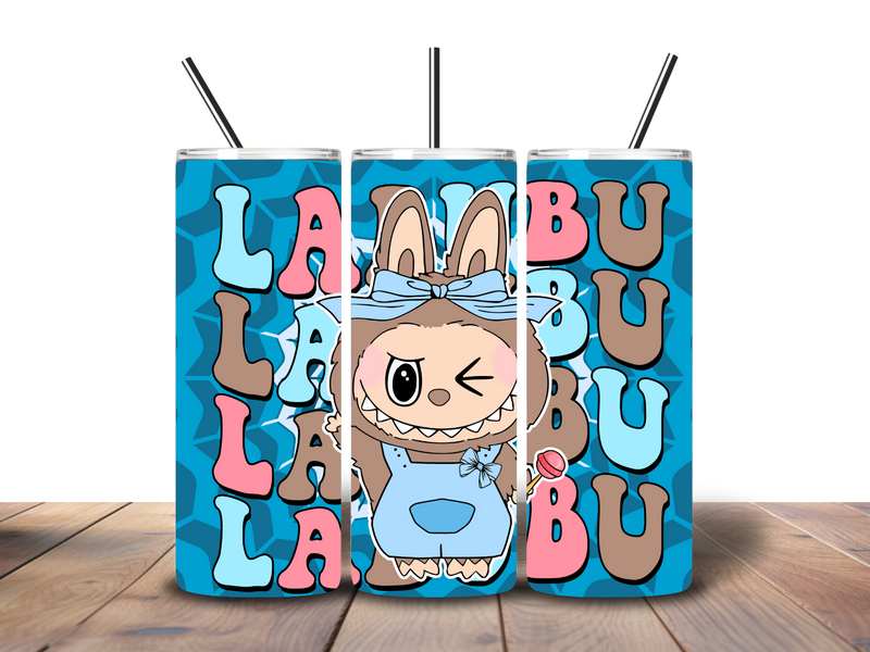 20oz Skinny Tumbler Printed Paper - Bubu