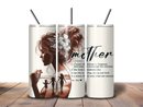 20oz Skinny Tumbler Printed Paper - Mother's Self Love