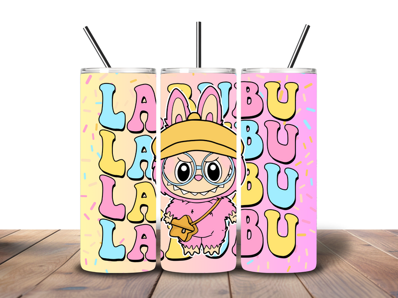 20oz Skinny Tumbler Printed Paper - Bubu