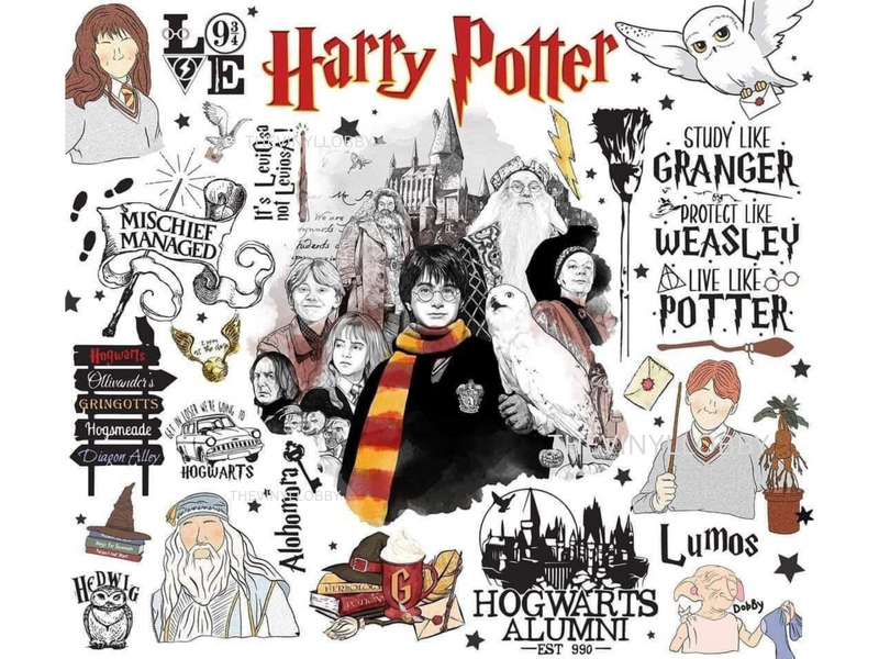 20oz Skinny Tumbler Printed Paper - Weasley