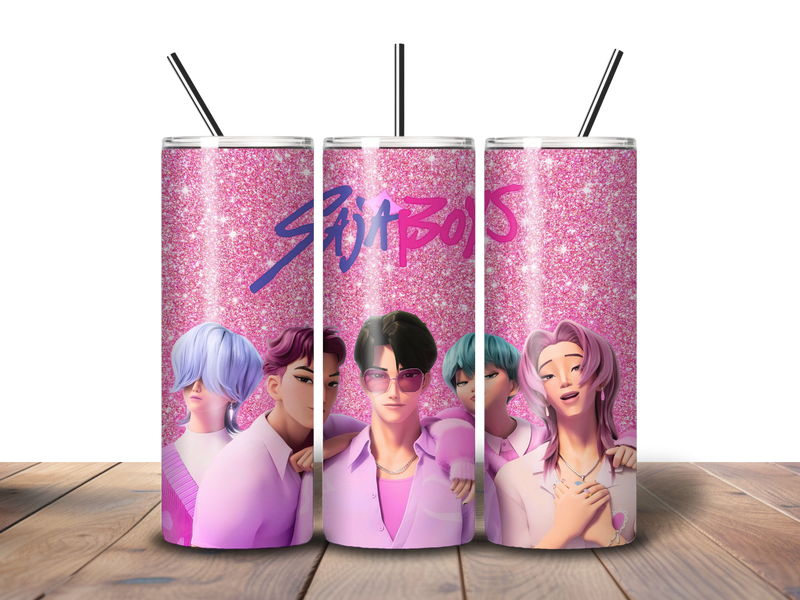 20oz Skinny Tumbler Printed Paper - Boys