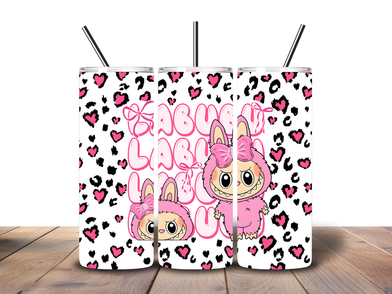 20oz Skinny Tumbler Printed Paper - Bubu