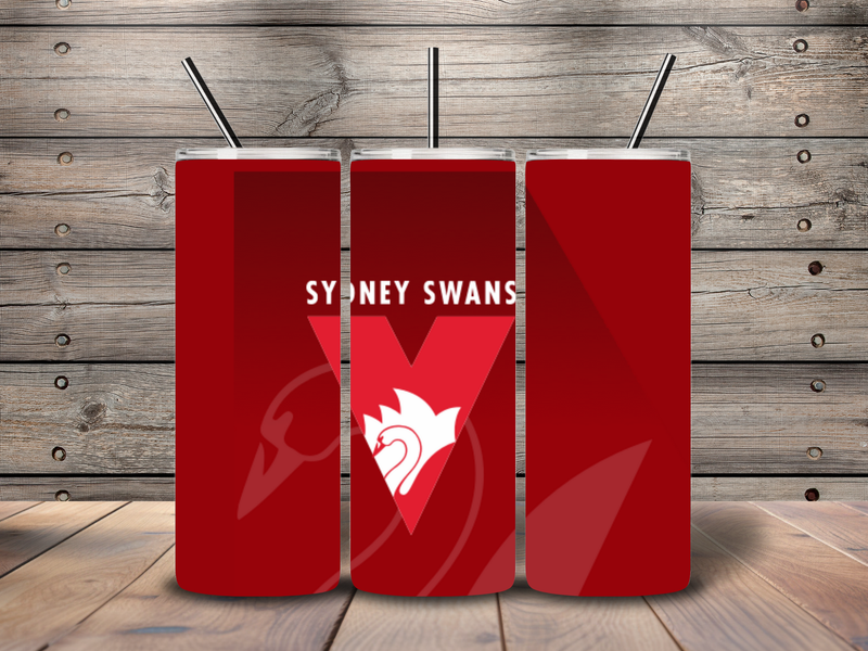 Swans 20oz Skinny Tumbler Printed Paper