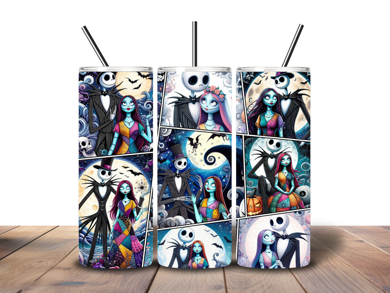 20oz Skinny Tumbler Printed Paper - Jack