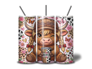 20oz Skinny Tumbler Printed Paper - Highlander